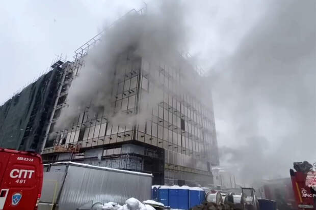 ТАСС: пожару на севере Москвы присвоен пятый, максимальный номер сложности