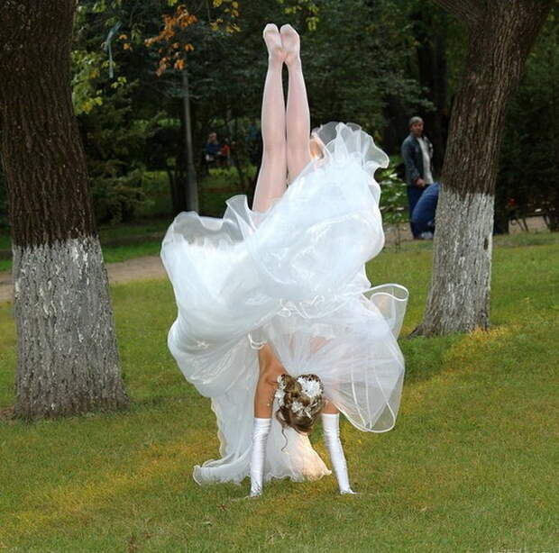 Смешные свадебные фото