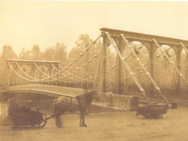 Цепной Пантелеймоновский мост. 1853