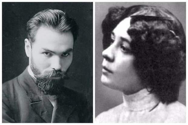 Валерий Брюсов и Нина Петровская. Фото: https://24smi.org