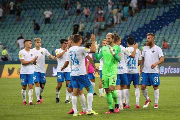 Футбольный клуб «Сочи» взял серебро РПЛ после победы над «Динамо»