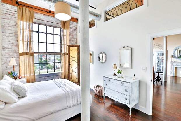 Дизайн интерьера Loft Space в Лоуэлле, Массачусетс
