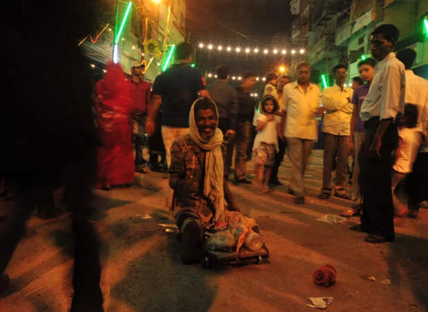 В Индии прокаженный нищий скрывал имущество на миллионы рупий