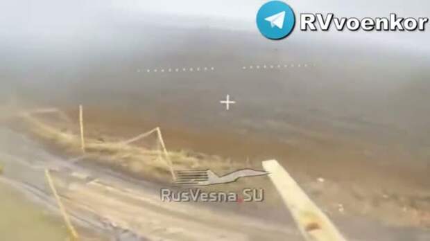 Мощное уничтожение контратакующей пехоты ВСУ сняли на видео