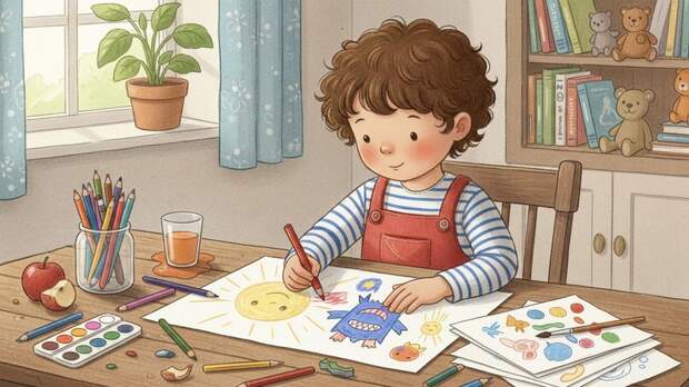 «Могут отражать эмоциональные переживания»: психологи — о роли творчества в развитии ребёнка