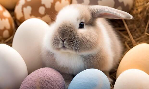 Тест на внимательность: найдите за 15 секунд три белых яйца среди пасхальных