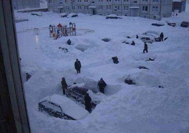 Зима авто, прикол, юмор