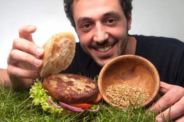 Аппетитный стартап: в Германии продают бургеры с насекомыми