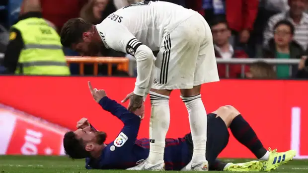 Рамос утверждает, что не хотел задеть Месси по лицу во время матча «Реала» и «Барселоны»