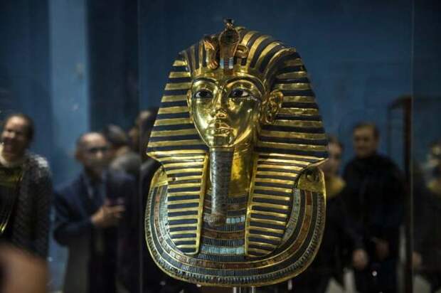 Золотая похоронная маска Тутанхамона. |Фото: fanack.com.