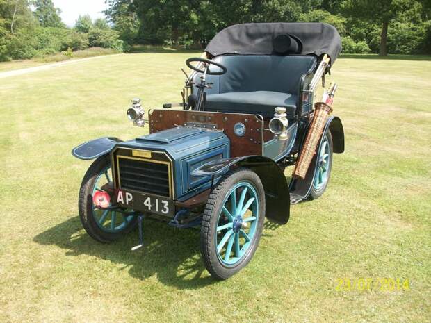1904 год. Humberette 'Royal Beeston' 6½hp Doctor's Limousine авто, ретро автомобили