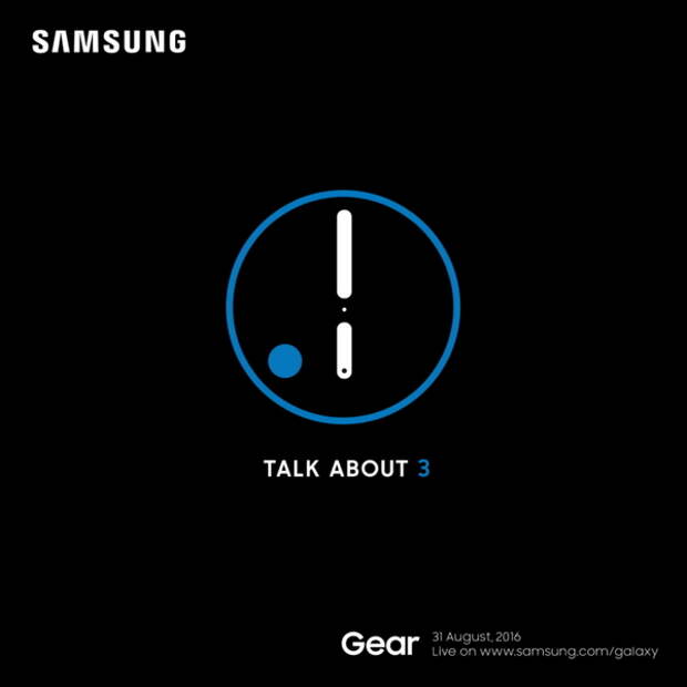 Тизер анонса Samsung Gear S3