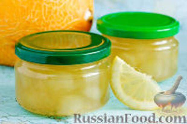 Фото приготовления рецепта: Варенье из дыни с лимоном - шаг №10