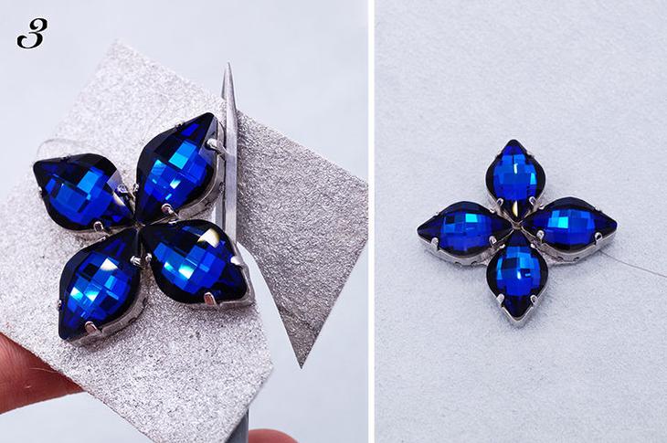 Создаем роскошное колье с кристаллами Swarovski