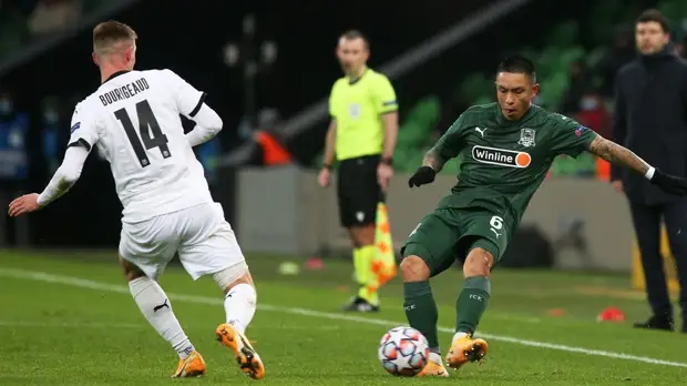 «Краснодар» обыграл «Ренн» и одержал первую победу в истории в рамках группового этапа ЛЧ