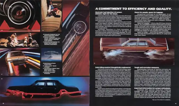 Американское достояние: Ford Crown Victoria в оригинальном каталоге 1983 года