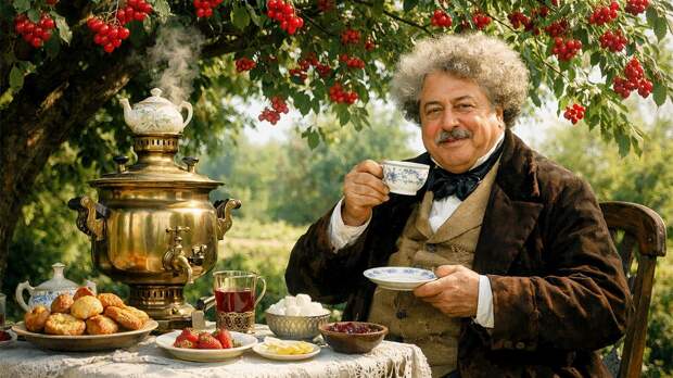Почему в России так любят чай — великий Дюма объяснил, побывав в стране: «То самое na tchay, что просит русский»