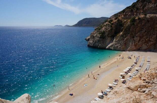 Капуташ - пляж в Турции