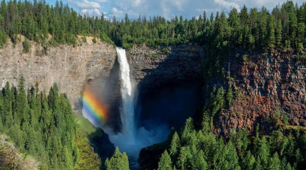 Водопад Хельмке достопримечательности, мир, природа, фото