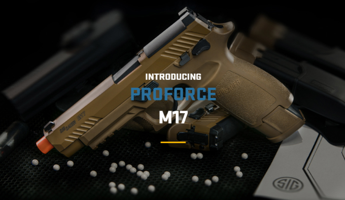 Страйкбольный пистолет Sig Sauer ProForce M17