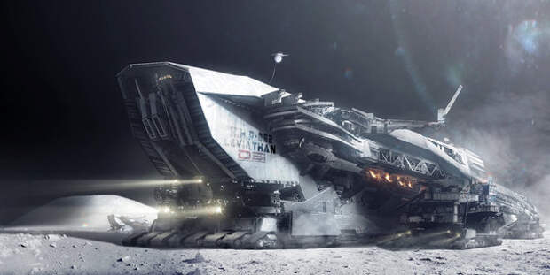 Adam Burn - Moon Mining: Harvester