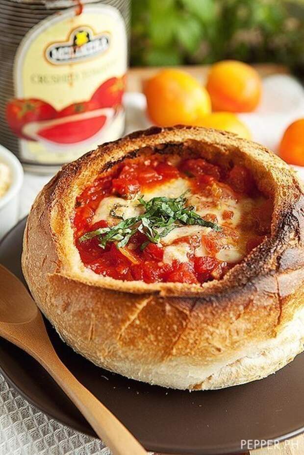 Сырный томатный суп_1