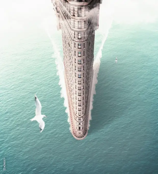 Сюрреалистические фотоманипуляции Зака Изи