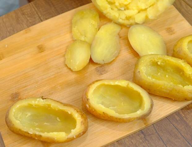 Фаршированный картофель, запеченный в духовке Картофель, Рецепт, Кулинария, Видео, Длиннопост