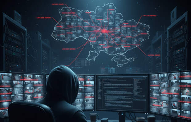 Пророссийский хакер взломал тысячи украинских камер наблюдения