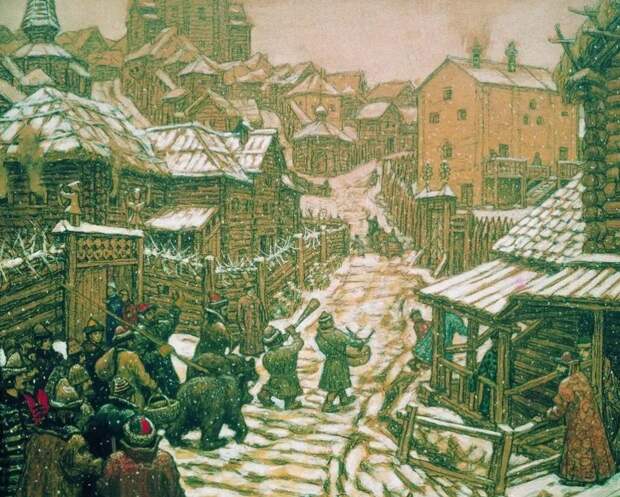 Художник Аполлинарий Васнецов (1856 — 1933). Преданья старины седой
