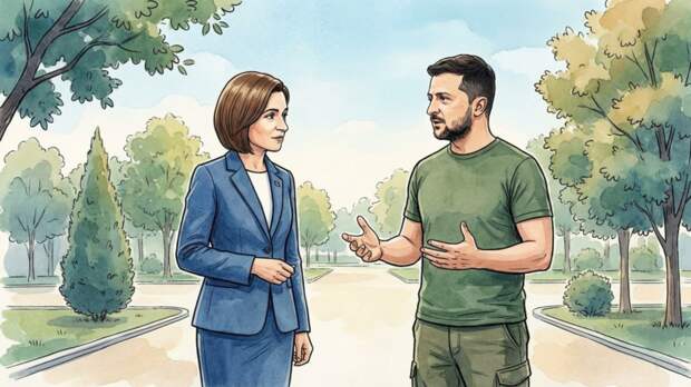 Санду обсудила с Зеленским совместное движение Украины и Молдавии в Евросоюз