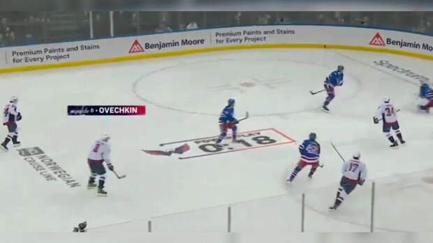 Овечкина и «Вашингтон» унизили в матче НХЛ против «Рейнджерс»: пропущено 8 шайб