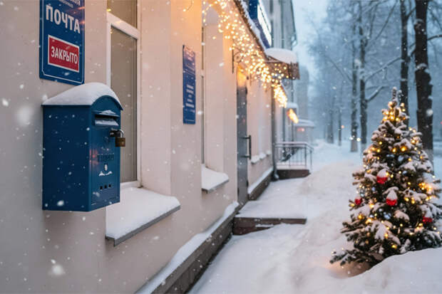 Новосибирцам представили график работы «Почты России» в новогодние праздники