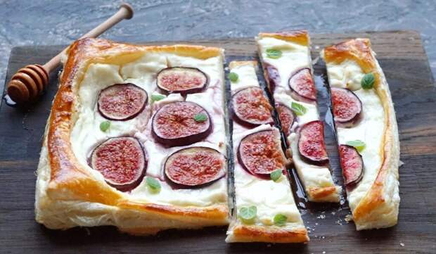 Пирог с инжиром рецепт