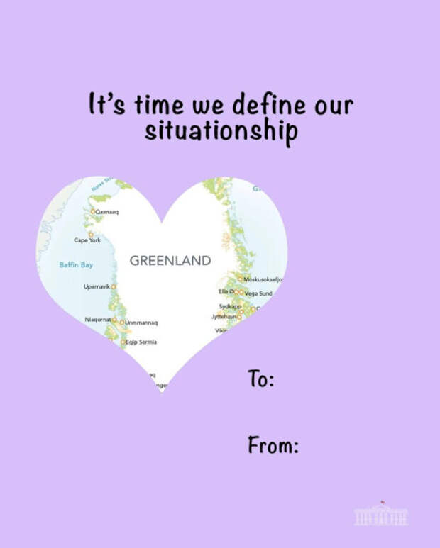 Белый дом опубликовал валентинки