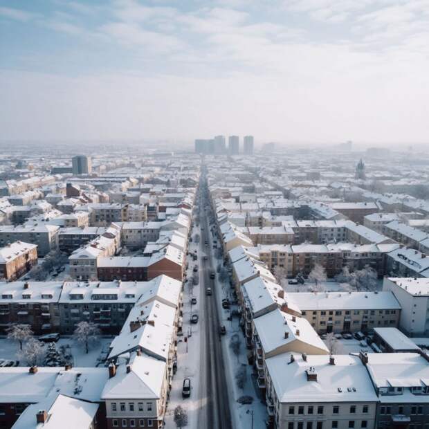 19 февраля Тульскую область парализовал мощный циклон с снегопадом и транспортным коллапсом