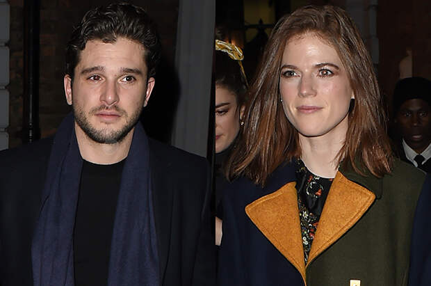 Кит Харингтон и Роуз Лесли впервые за долгое время появились на публике вместе. Они сходили в церковь