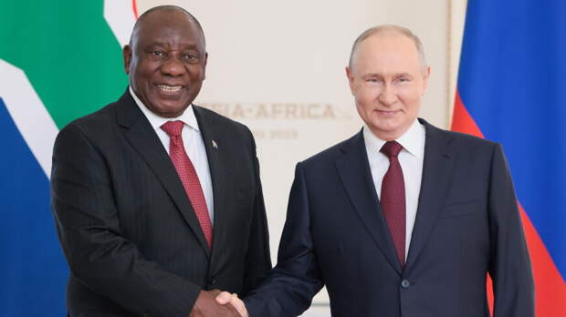 Президенты африканских стран на встрече с Путиным заявили намерении расширять сотрудничество
