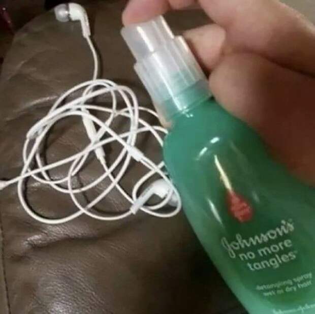 Spray Your Headphones With Some Johnson