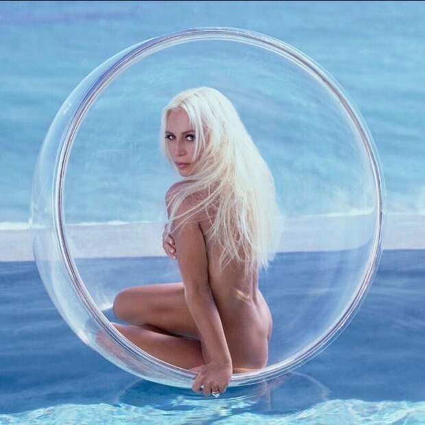 Донателла Версаче для Vanity Fair 1997. Фотограф: Herb Ritts