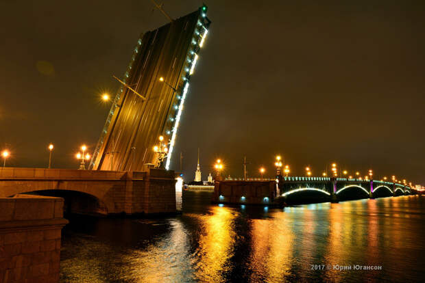 Волшебная красота мостов Петербурга