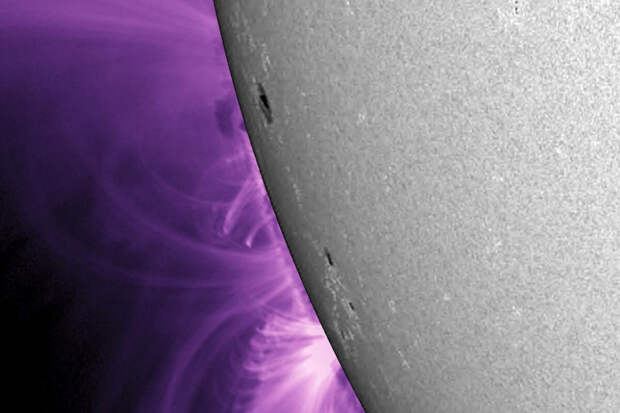 В ИКИ РАН назвали быстро исчезнувшие пятна на Солнце "жалкими обломками"