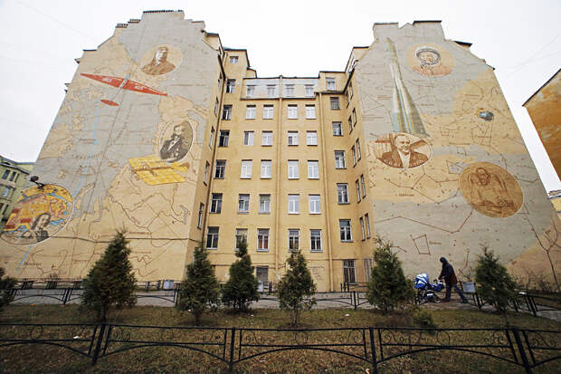 10 самых интересных граффити Санкт-Петербурга (ФОТО)