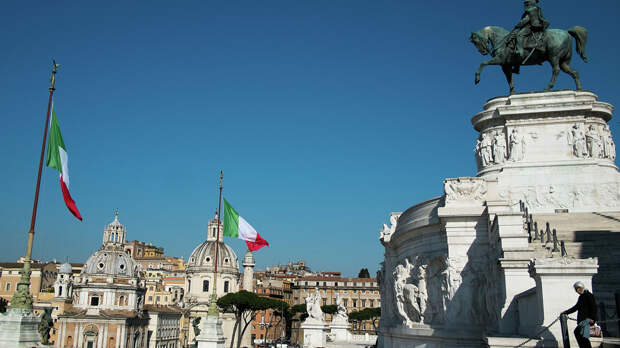 Площадь Венеции (Piazza Venezia) в Риме - РИА Новости, 1920, 26.03.2021