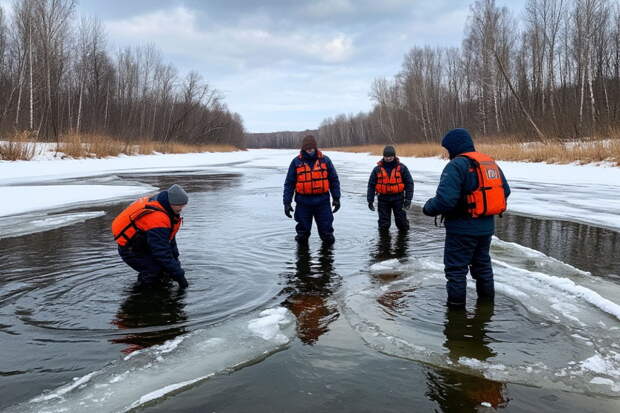 Ледяное дно против сканеров: спасатели пробурили 50 лунок и прочесали 5 км берега в отчаянных поисках пропавших детей в Подмосковье