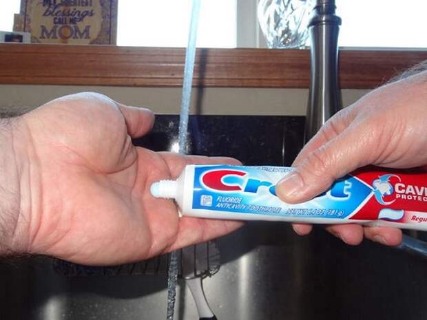 зубная паста в быту