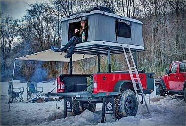 Комфортный отдых в походе возможен! домики, красота, палатки, раздвижные, туризм, удобство, фабрика идей