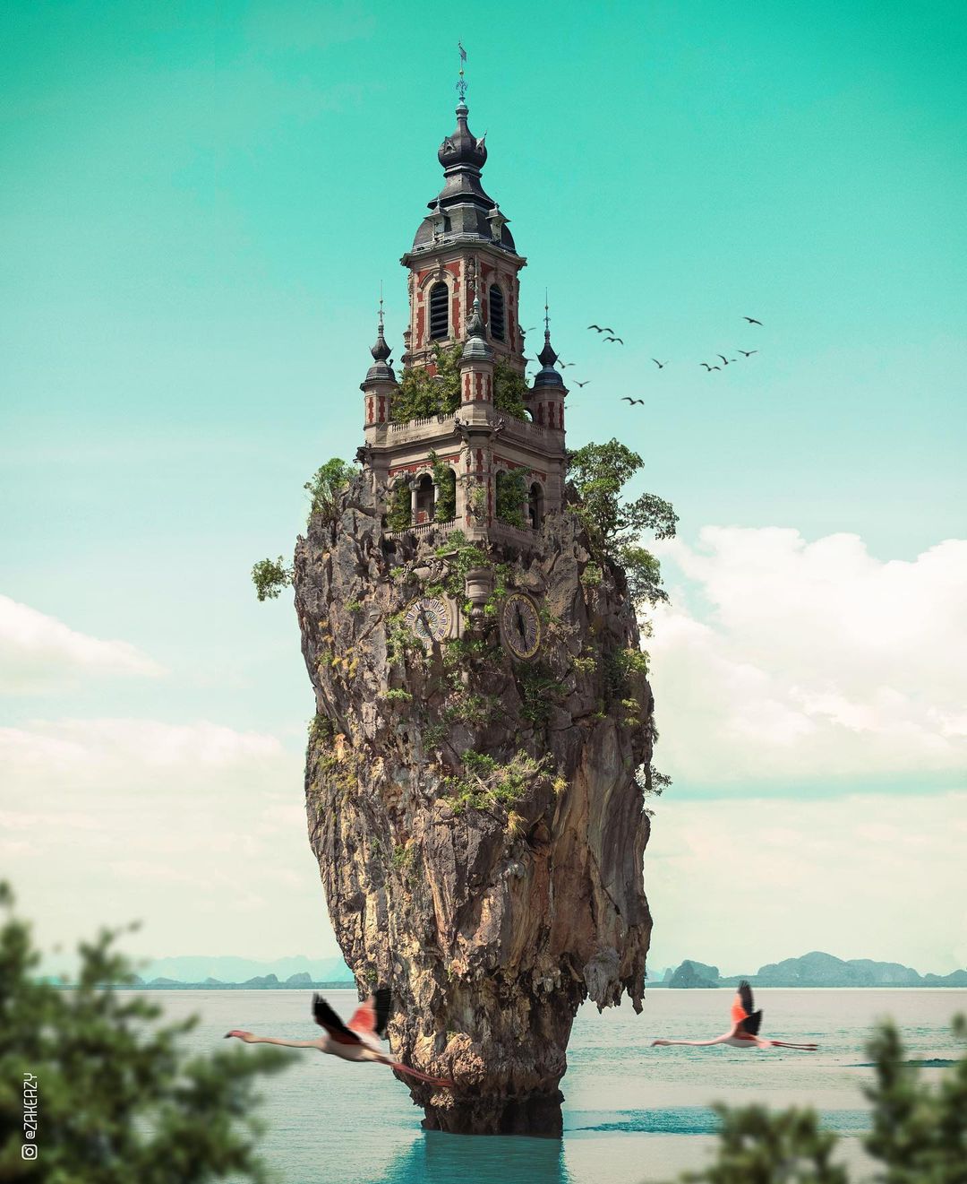 Фантастические фотоманипуляции от Зака Изи