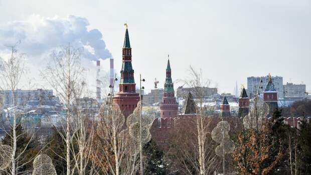 Вид на Кремль в Москве Вид на Кремль в Москве - РИА Новости, 1920, 18.01.2022