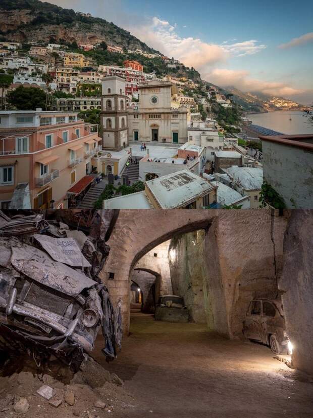 Италия: Туннель Бурбонов находится прямо под Неаполем в мире, достопримечательности, интересно, под землей, фото